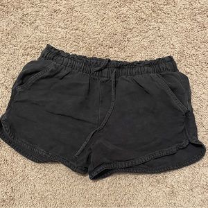 Small, Black, American Eagle shorts